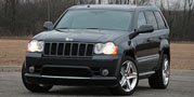 Modern Blue Grand Cherokee SRT8